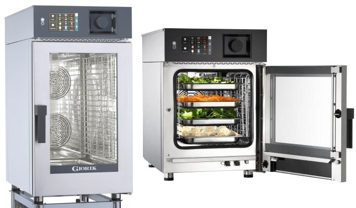 Giorik KB Slimline 6 or 10 x 1/1GN Combi Oven with Boiler & Wash System